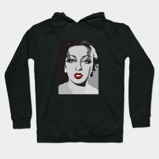 Josephine Baker Portrait Hoodie